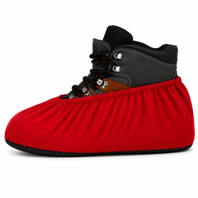 Herbruikbare Overschoenen | Maat 42-47 | Rood | Antislip | Duurzaam | Sterk | Schoenhoesjes | Schoenovertrek | Schoenbeschermers | Scovvii