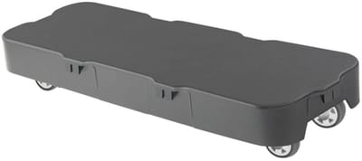 Verhuiswagen met wielen - Möbelroller transportkar - Zwaar verplaatsen - Koppelbaar ontwerp - 45 cm lengte - Zwart