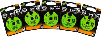 Stiff Chod Rigs Edges Fox Karper Onderlijn - Chod Rig - Chodrig - Onderlijn Karper - Karper Onderlijn Compleet - Karper Rigs - Karper Rig - Karperonderlijn