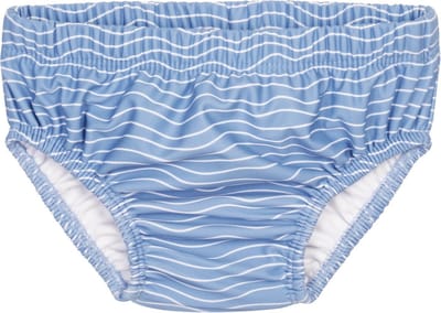 Playshoes - UV-zwemluier voor baby's - Wasbaar - Krab - Lichtblauw/roze - maat 62-68cm