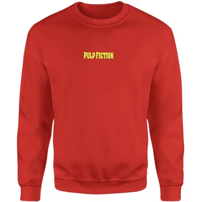 Pulp Fiction Now I Wanna Dance Sweatshirt - Red - L - Rood