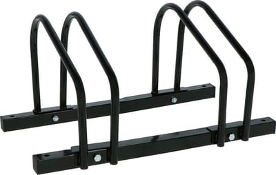 Ceruzo Fietsenrek voor 2 Fietsen – 67.5x33x26 cm – Voor E-bike - MTB – Muur- en Vloermontage – Zwart