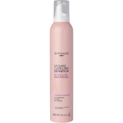 Byphasse, Active Curl, Haarmousse, Voor Styling, Sterke Fixatie, 300 ml