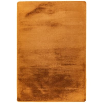 Muratap Fluffy vloerkleed geel- 160x230 cm