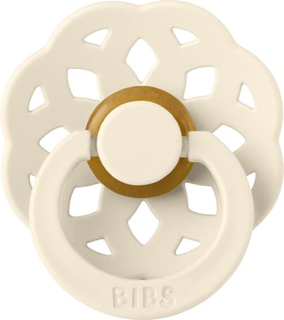 Bibs fopspeen - maat 1 0-6 maanden - 1 stuk - Boheme Ivory
