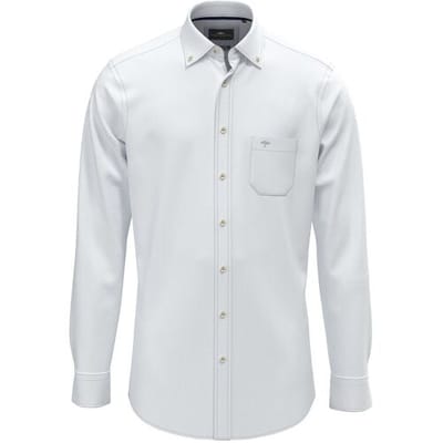 Fynch-Hatton Overhemd Summer Oxford Button-Down Summer Breeze / male