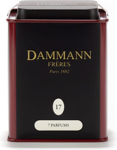 Dammann Frères - The au sept Parfums Blikje n° 17 - 100gram zwarte thee met bergamot - Volstaat voor 50 koppen