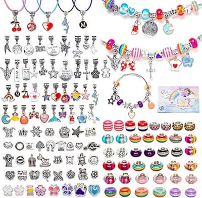 Equivera Armbandjes Maken Set Meisjes - Knutselset Meisjes - Knutselset voor Meisjes - Knutselset Meiden - Sieraden Maken Meisjes - Armbandjes Maken Meisjes - Cadeautip voor uw kind!