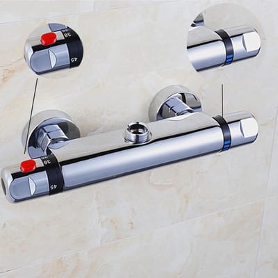 Thermostatische Handgrepen - Douchekraan Hendels - Badkamer Reparatie - Duurzaam ABS Plastic - 2 Stuks - Zilver