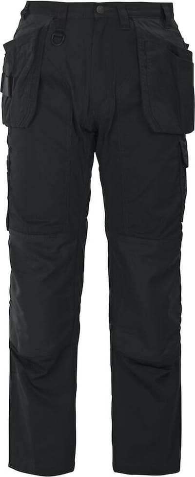 ProJob 5512 BROEK MET KNIEZAKKEN EN SPIJKERZAKKEN 645512 - Zwart - C46