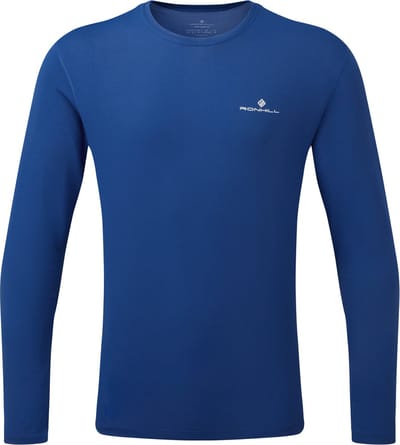RonHill - Heren hardloopshirt - Lange mouwen - Blauw - M