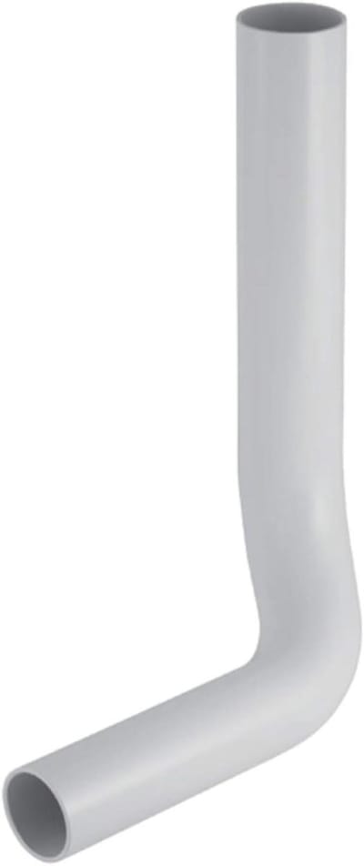 Spoelboog Toilet - Afvoerbocht Toilet - Badkamer Reparatie - Gemaakt in Duitsland - 6 cm - Wit