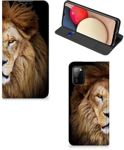Samsung Galaxy M02s | A02s Hoesje maken Leeuw