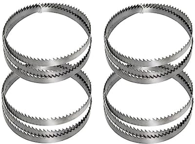 Set van 4 lintzaagbladen 1140 x 13 x 0,65 voor metaalbewerking