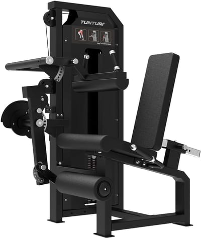 Tunturi Platinum Dual Leg Curl/Extension Krachtstation - Fitnessapparaat - Pin loaded homegym - Maximaal 200 kg gewicht - V-series