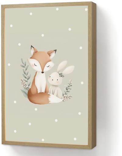 Wandlamp 40x60 cm - Oplaadbaar - Minimalistisch - Dieren - Bladeren - Stippen - Wandlampen binnen woonkamer - Slaapkamer lamp - Decoratieve nachtlamp - Vloerlamp draadloos