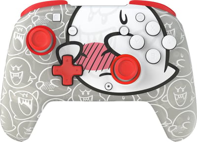 PDP Rematch Glow - Draadloze Gaming Controller - Jack - Geschikt voor Nintendo Switch - Boo-Hoo