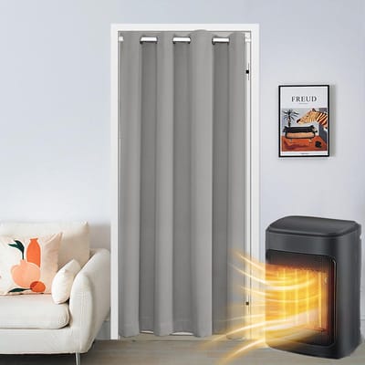 Unyqoos® Elegante Thermische Deurgordijnen voor Privacy en Isolatie in Huis