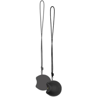 Hangende nektas Duurzame hoofdtelefoon opbergtas voor buiten Jacht Fietsen Kleine leren tas Handige kleine voorwerpen opbergtas