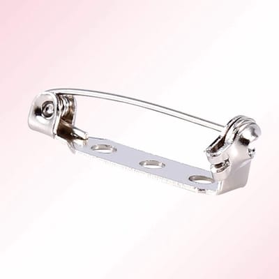 Veilige Metalen Spelden met Druksluiting, 50 Stuks, 32 mm, Ideaal voor Sieraden en Creatieve Klussen