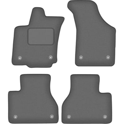Wielganizator WLG-CARLUX - Autovloermatten - Grafiet - VW Phaeton Sedan - Versterkt