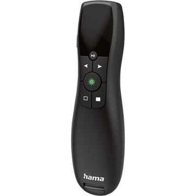 Hama Greenlight-Pointer, 4in1 Radiografische presenter Radiografisch Incl. laserpointer, Geïntegreerd display