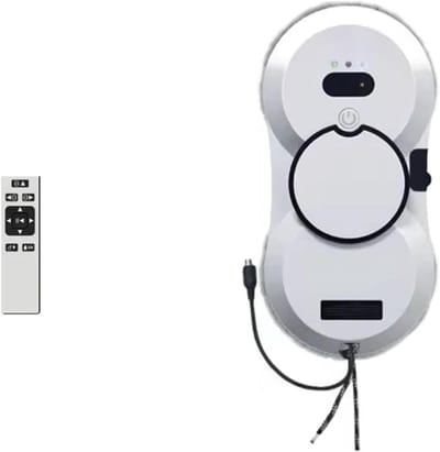 Elektrische raamreiniger - Glasrobot - Ramen schoonmaken - Hoge zuigkracht 2800 Pa - 295 x 145 mm - Wit