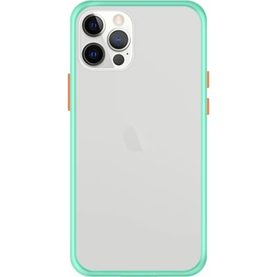 iPhone 12 Pro Back Cover - Lichtblauw/Transparant