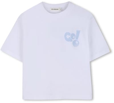 Billieblush U21699 T-shirt Met Korte Mouwen Wit 6 Years Jongen