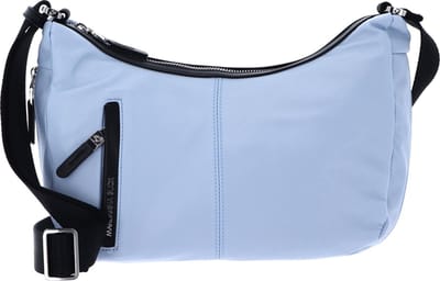 MANDARINA DUCK schoudertas Hunter Hobo Bag Skyway & Black Lichtblauw
