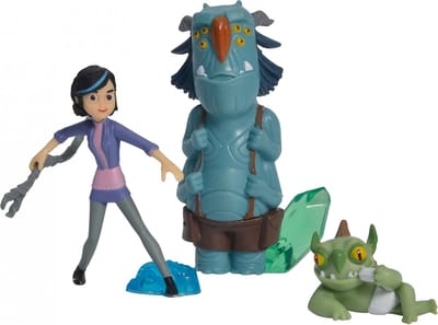 Simba Dickie toys Trollhunters Claire - 3-delige figuren set
