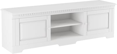 Notio Living Lisa – Lowboard – 2-deurs – Grenen – wit – Stijlvol & Duurzaam