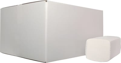 Papieren Handdoek - Z-vouw - 2-laags - Wit - 21x24cm - 3200 Stuks