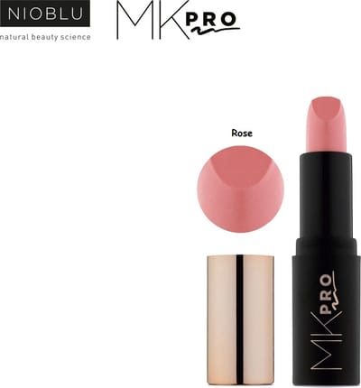 NioBlu - MKpro - Hydrating - Lipstick - SPF 15 - Rose