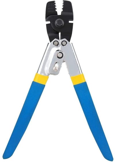 Dailygoody - Carbon Stalen Vis Pliers - Multifunctionele Kniptang - Voor Vissnoer en Crimp Sleeves - Geschikt voor Vissers - Kleur Rood - Ideaal voor