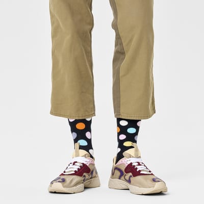 Voordeelbundel - 3 paar Happy Socks - Big Dot - Heren & Dames - Katoen