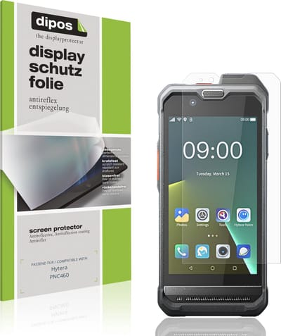 dipos – 4x Matte Beschermfolie geschikt voor Hytera PNC460 | Krasbestendige & antireflecterende Screenprotector Ultra-Thin