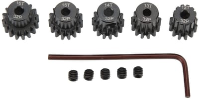Dailygoods- Tandwiel 12T/13T/14T/15T/16T - RC Automotor - Rondsel - Eenvoudige installatie - Glad oppervlak - Laag geluidsniveau