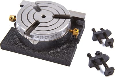 HBM 75 mm Snelverdeeltafel / Indexeertafel met Opspanset