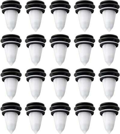 Allecto - Windshield Fairing Grill Holder Clip - 20 Stuks