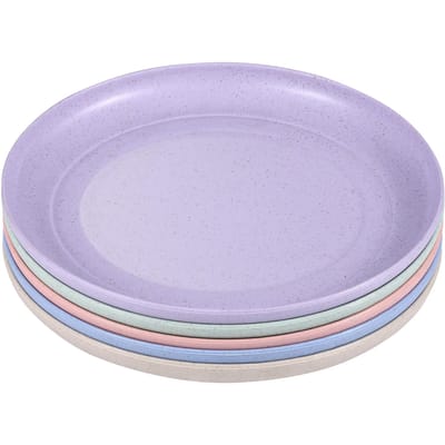 Milieuvriendelijke Borden Schotel Onbreekbaar Magnetron Oven Diner Reizen Servies Set white