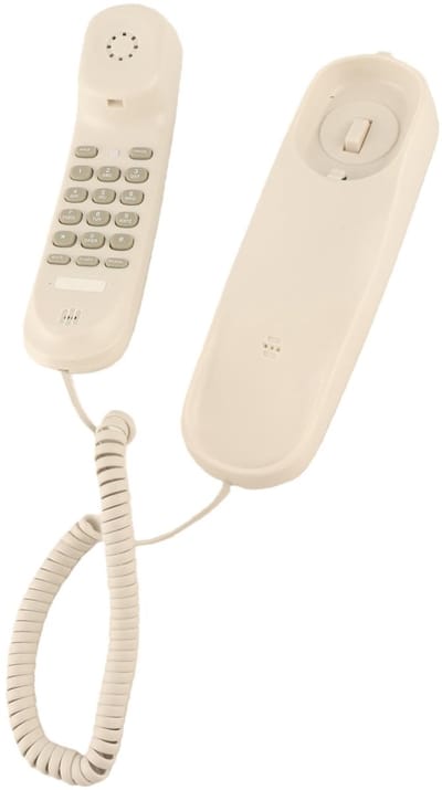 Dailygoody - Wandtelefoon - Vaste Telefoon - Pauzefunctie - Mini Wandtelefoon - Dempen - Geschikt voor Thuis en School - Model S-5A