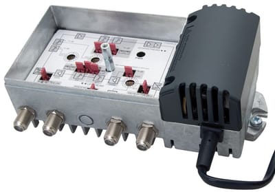Triax GHV 935 | Kabeltelevisie versterker | 35 dB | 5-65 / 85-1006 MHz. | Ziggo geschikt