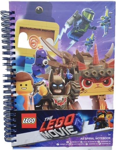 Lego Movie Notebook - notitieboek - schrift - ringband - A5