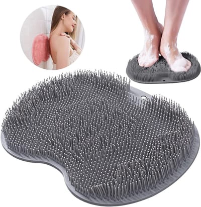 Non-slip Massage Pad voor Rug, Scrub Massager met Zuignappen, Effectieve Rugreiniger en Ontspanner voor een Gezonde Huid