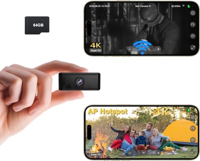Verborgen Camera - Spy Camera - Spionage - Monitor