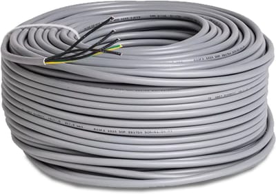 Dynamic Stuurstroomkabel YSLY-JZ 5 x 1,5 mm² Lengte: 100 meter (Volle rol)