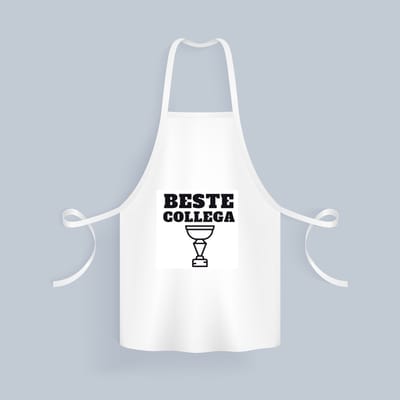 Akyol - beste collega Keukenschort - Beste collega - teamgenoot - cadeau - 82 bij 71 cm