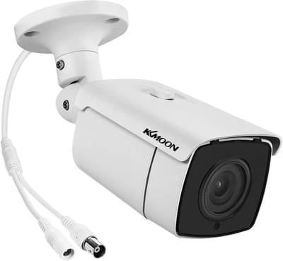 Analoge Beveiligingscamera - CCTV Camera - Buiten Beveiliging - 25 Meter Nachtzicht - 16.5 x 10 x 9.5 cm - Wit