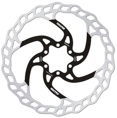 MTB Disc Brake Wave 180 mm - Uniseks, Voor Kinderen - Zilver